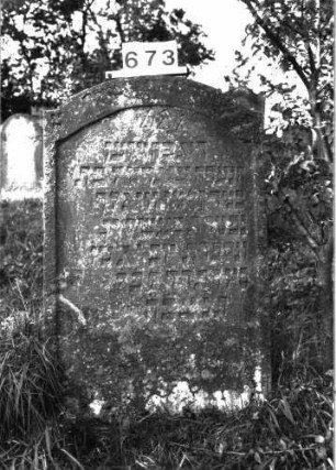 Grabstein 673