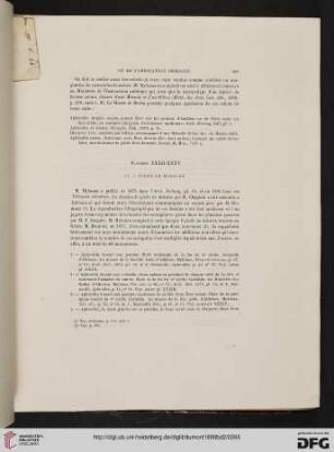 Planche XXXII-XXXV: II. – Pieds de miroirs