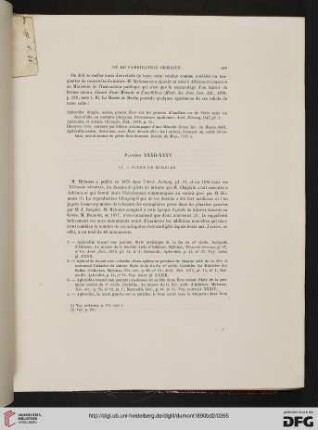 Planche XXXII-XXXV: II. – Pieds de miroirs