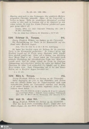 484. 1594, Februar 24. Torgau