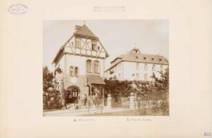 Irrenklinik der Christian-Albrechts-Universität Kiel: Ansicht Pförtnerhaus, Villa für Frauen