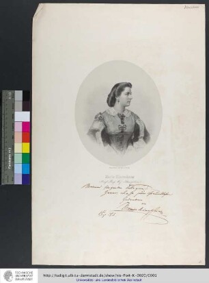 Marie Kierschner : Königl. Preuss. Hofschauspielerin