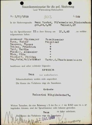 Renz, Gustav