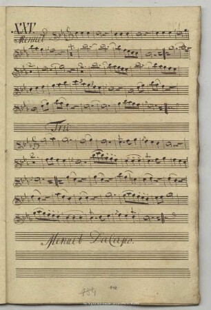 25. Stamitz, Johann, Sinfonie, Es-Dur 
