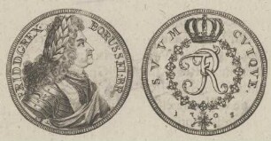 Bildnis der Fridericus III., Kurfürst von Brandenburg