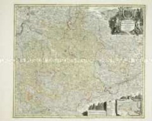 Nova et accuratißima Ducatus Wurtenbergici. Mit einer Nebenkarte: Landgrafschaft Nellenburg