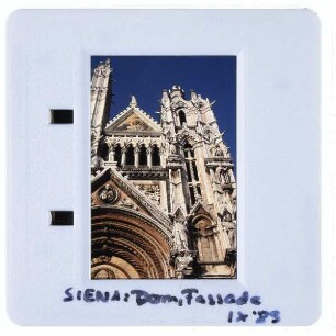 Siena, Dom : Westfassade
