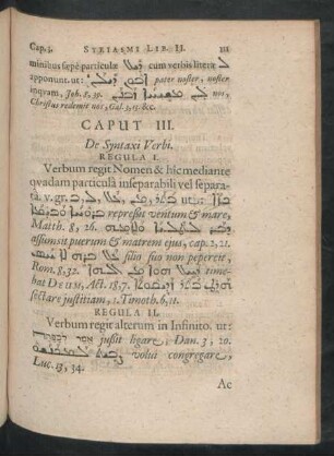 Caput III. De Syntaxi Verbi.