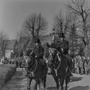 Osterreiter : Osterreiter ziehen durch die Dörfer