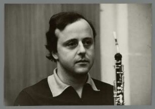 Andreas Lorenz : Portrait des Oboisten Andreas Lorenz in der Lukaskirche in Dresden
