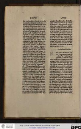[E]st hodie etiam festum sancte Eufrosine virginis, nam ut legitur in vitaspatrum huius pater fuit Pafuncius dives valde...