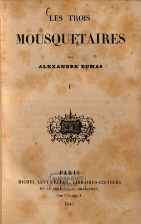 Les trois mousquetaires, 1