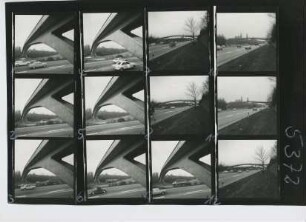 Fußgängerbrücke Eifel-Allee, 1972