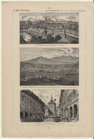 Prag, die Karlsbrücke mit dem Hradschin