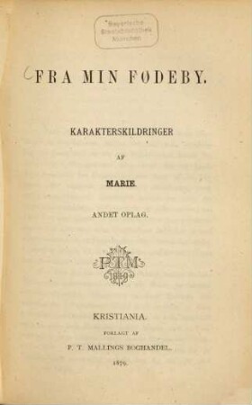 Fortaellinger, 2
