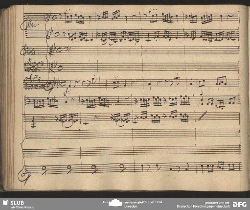 Aria: "Se vò tra musici"