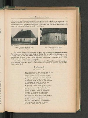 Lehmwandhaus (W. Siem) Ansicht von Norden