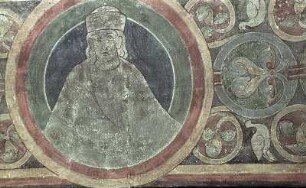 Medaillons mit Brustbildern, Tier- und Pflanzenornamente