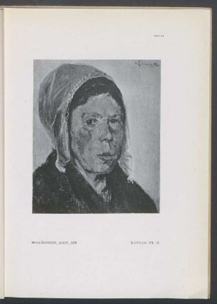 Holländerin, Kopf