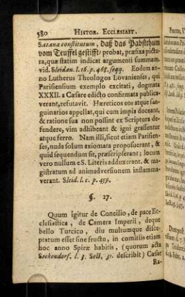 580-585, Sectio III § 27 - 31