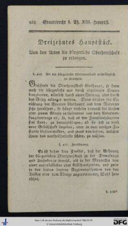 XIII. Hauptstück.