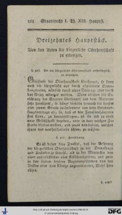 XIII. Hauptstück.