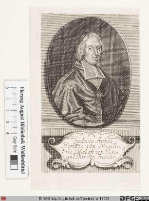 Bildnis Louis-Antoine de Noailles