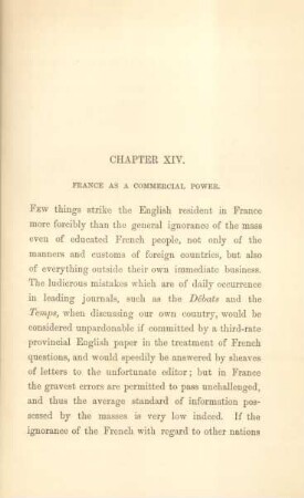 Chapter XIV. France as a commercial power