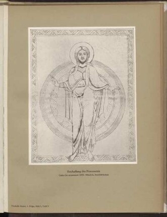 Taf. 3. Erschaffung des Firmaments