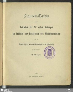 [Tafelbd.]: Figuren-Tafeln zum ...