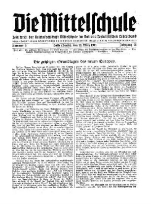 Die geistigen Grundlagen des neuen Europas