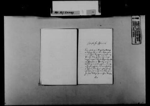 Schreiben von Josef Haas, Neuhausen, an August Lamey: Mögliche Stelle für Haas als Lehrer an einer staatlichen Schule in Offenburg.