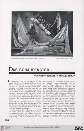 1: Das Schaufenster