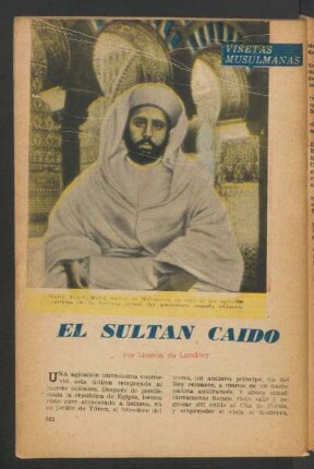 El sultán caído : Viñetas musalmanas