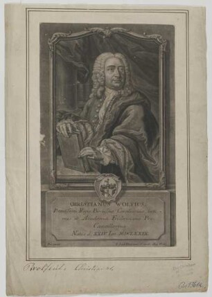 Bildnis des Christian Wolff