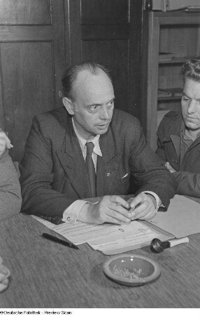 Besprechung des Verbands Bildender Künstler Leipzig