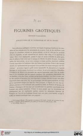 Figurines grotesques