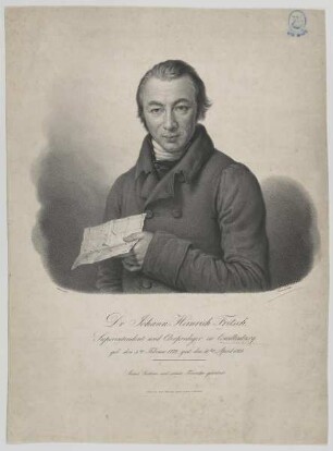 Bildnis des Dr. Johann Heinrich Fritsch