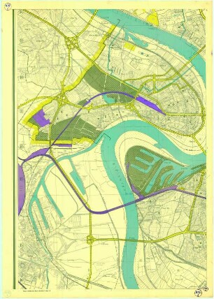 Leitplan der Stadt Düsseldorf, Industrie