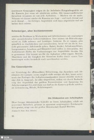 Die Generalprobe