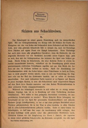 Neue Berliner Schachzeitung. 8. 1871