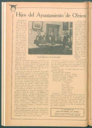 Hijos del Ayuntamiento de Oleiros