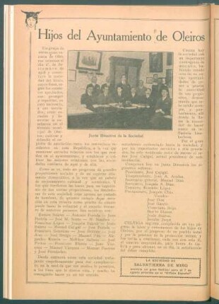 Hijos del Ayuntamiento de Oleiros