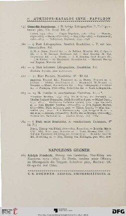 Napoleons Gegner (Nr. 165-234)