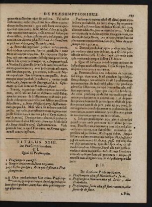 Titulus XXIII.