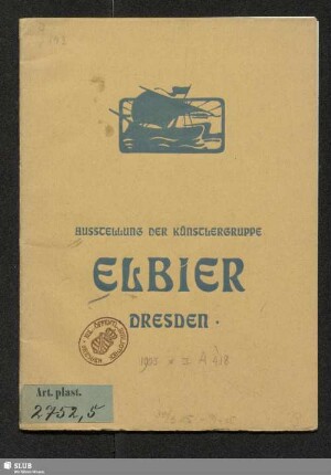 Ausstellung der Künstlergruppe Elbier Dresden