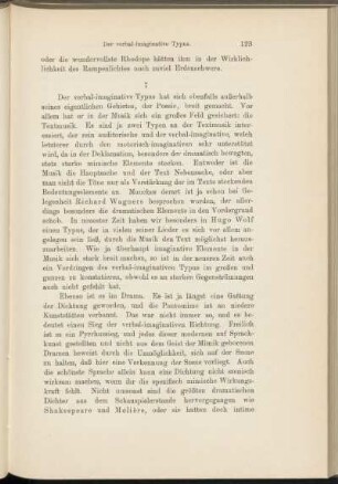 7. [Der verbal-imaginative Typus]