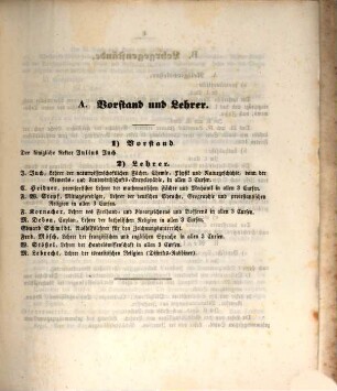 Jahresbericht der Königlichen Landwirthschafts- und Gewerbsschule zu Schweinfurt : für das Schuljahr ... 1851/52