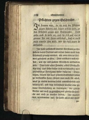 Pflichten gegen Geschwister