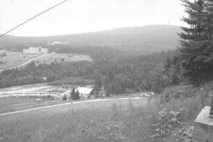Bischofsgrün: vom Waldweg oberhalb der Talstation, Ravenna Hotel